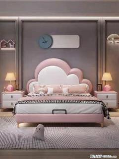 佛山大厂货，高质量仿真皮，实木床边，高密度海绵，带实木床板，全新包装，特价处理 - 岳阳28生活网 yy.28life.com